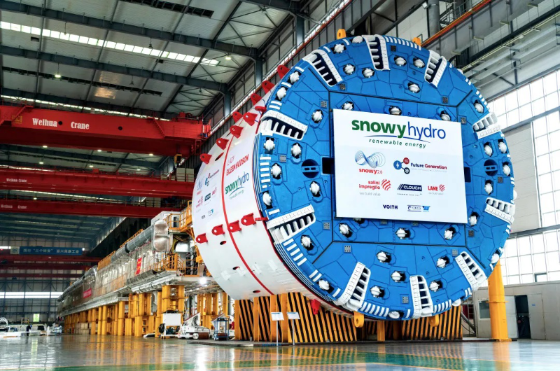 CREG Exports Large-diameter Hard Rock Tunnel Boring Machine2